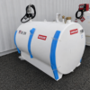 655 Gallon Bunded Skid Mounted Gasoline Fuel Tank with Pump