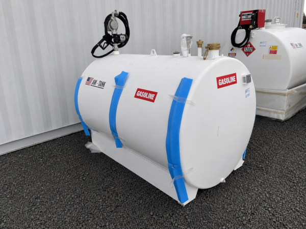 655 Gallon Bunded Skid Mounted Gasoline Fuel Tank with Pump