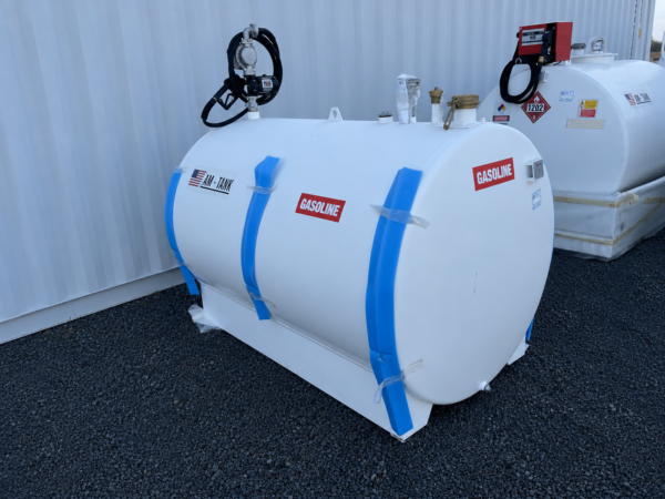 655 Gallon Bunded Skid Mounted Gasoline Fuel Tank with Pump