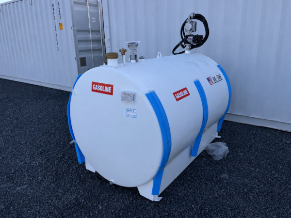 655 Gallon Bunded Skid Mounted Gasoline Fuel Tank with Pump