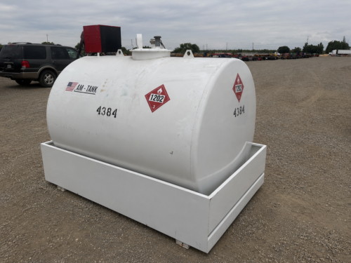 838 Gallon Bunded Skid Mounted Diesel Fuel Tank with Pump
