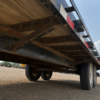 Used 20 ft Tandem Axle Flatbed Equipment Trailer | Heavy Duty Wood Deck