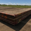 Used 40 ft x 8 ft Timber Rig Mat | Heavy Duty Crane & Access Mat