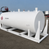 1189 Gallon Double Wall Skid Mounted Diesel Fuel Tank with Pump