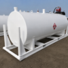 1189 Gallon Double Wall Skid Mounted Diesel Fuel Tank with Pump