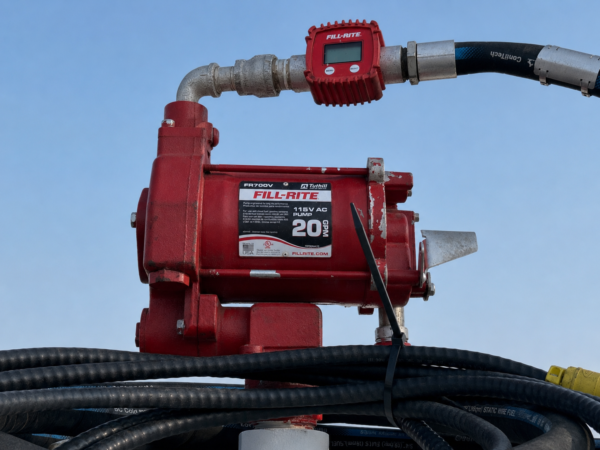 1189 Gallon Double Wall Skid Mounted Diesel Fuel Tank with Pump