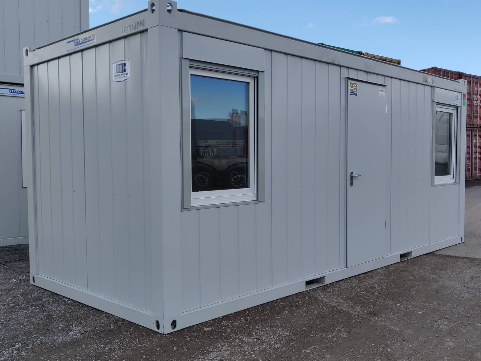 Office Cabin 1 Containex 2 Room Modular Office Cabin – Insulated Portable Container Building